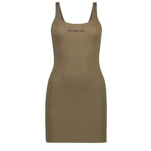 Prix workshop DURAN RIBBED  GHILLIE mini dress